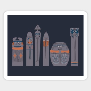 Tikis of Adventureland Sticker